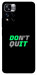 Чехол Don't quit для Xiaomi Redmi Note 11 5G