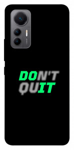 Чехол Don't quit для Xiaomi 12 Lite