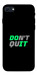 Чохол Don't quit для iPhone SE (2022)