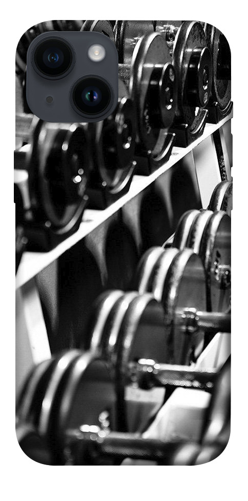 Чехол Dumbbells для iPhone 14