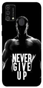 Чехол Never give up для Galaxy M21s