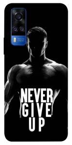 Чехол Never give up для Vivo Y51a