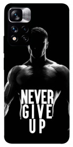 Чохол Never give up для Xiaomi Redmi Note 11 5G