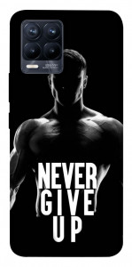 Чехол Never give up для Realme 8 Pro