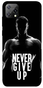 Чехол Never give up для Blackview A55