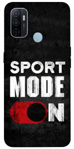 Чехол Sport mode on для Oppo A53