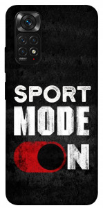 Чехол Sport mode on для Xiaomi Redmi Note 11S