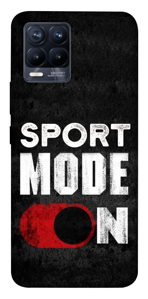 Чехол Sport mode on для Realme 8