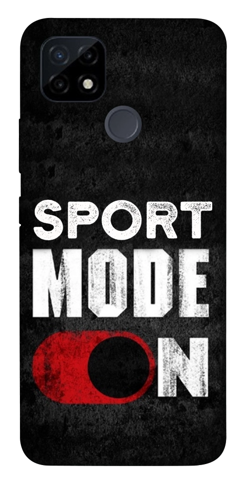 Чехол Sport mode on для Realme C25Y