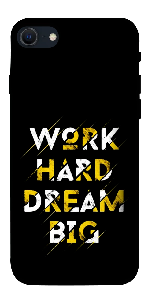 Чехол Work hard для iPhone SE (2022)