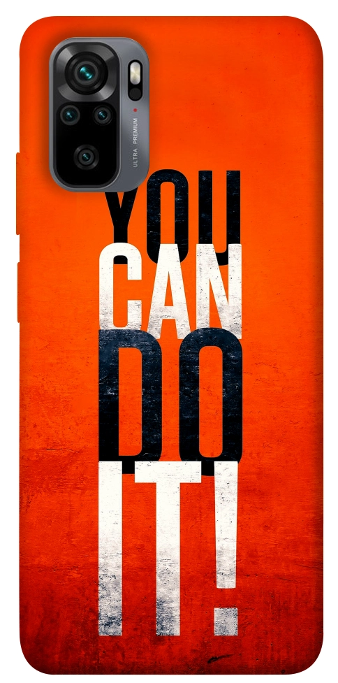 Чехол You can do it для Xiaomi Redmi Note 10