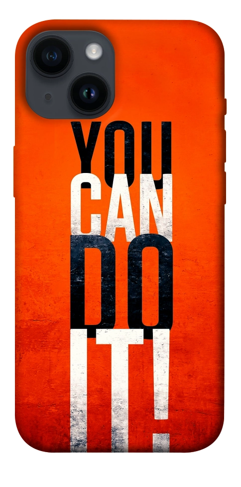 Чехол You can do it для iPhone 14