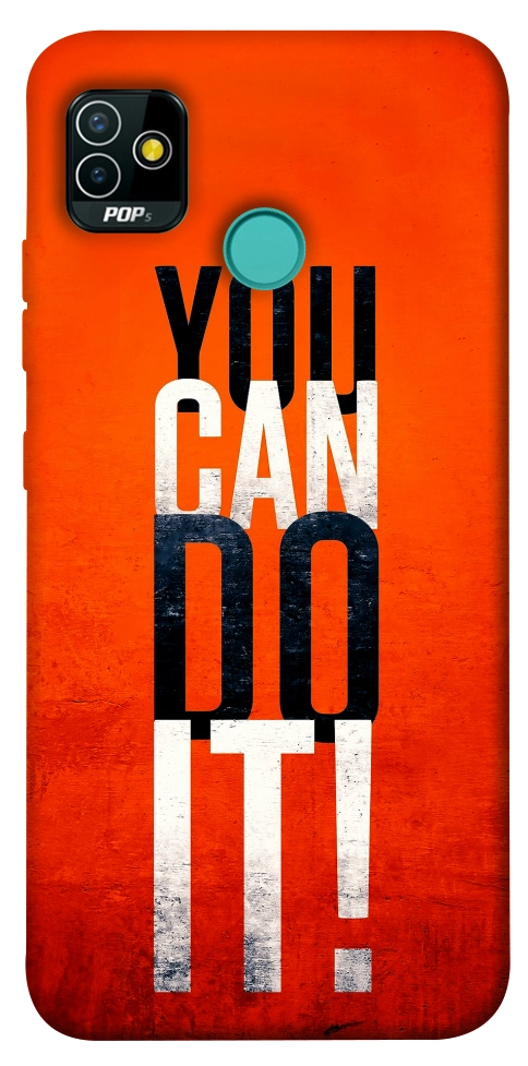 Чохол You can do it для TECNO Pop 5