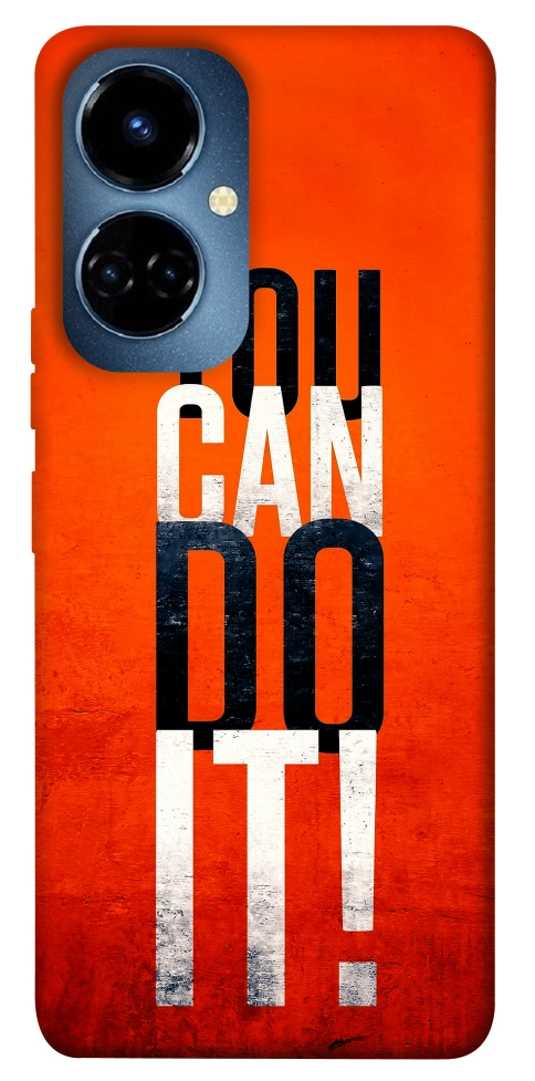 Чехол You can do it для TECNO Camon 19 (CI6n)