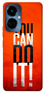 Чехол You can do it для TECNO Camon 19 (CI6n)