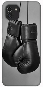 Чохол Чорні боксерські рукавички для Galaxy A03