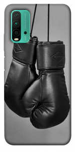 Чехол Черные боксерские перчатки для Xiaomi Redmi 9T