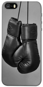 Чехол Черные боксерские перчатки для iPhone 5
