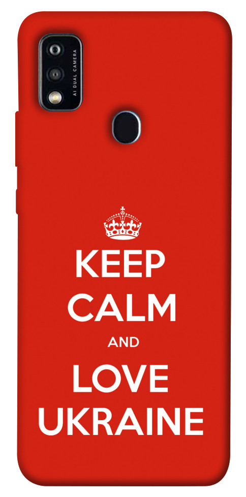 

Чехол Keep calm and love Ukraine для ZTE Blade A51 1466624