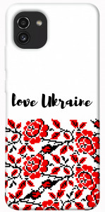 Чохол Love Ukraine для Galaxy A03