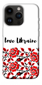 Чехол Love Ukraine для iPhone 14 Pro