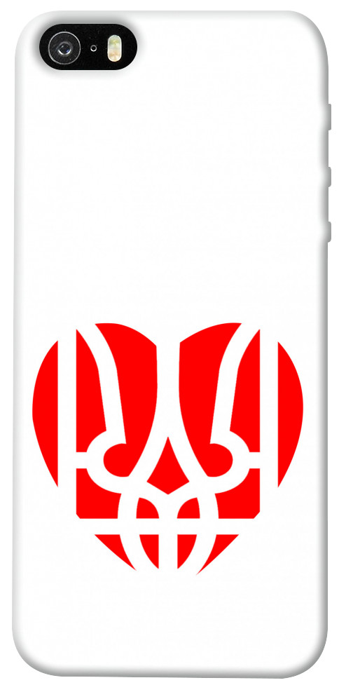 

Чехол Герб в сердце для Apple iPhone 5S 1466776