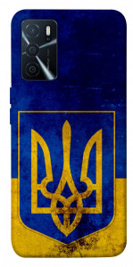 Чехол Украинский герб для Oppo A16 4G