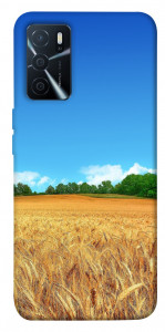 Чехол Пшеничное поле для Oppo A16 4G