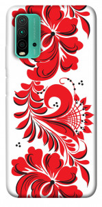 Чехол Червона вишиванка для Xiaomi Redmi Note 9 4G
