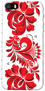 Чохол Червона вишиванка для iPhone 5