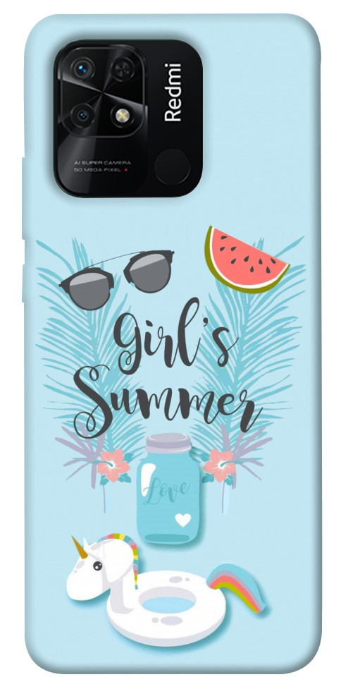 

Чехол Girls summer для Xiaomi Redmi 10C 1468435