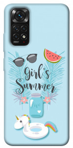 Чехол Girls summer для Xiaomi Redmi Note 11S