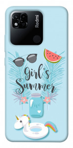 Чехол Girls summer для Xiaomi Redmi 10A