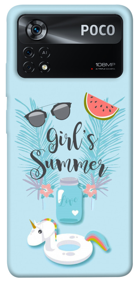 

Чехол Girls summer для Xiaomi Poco X4 Pro 1468449