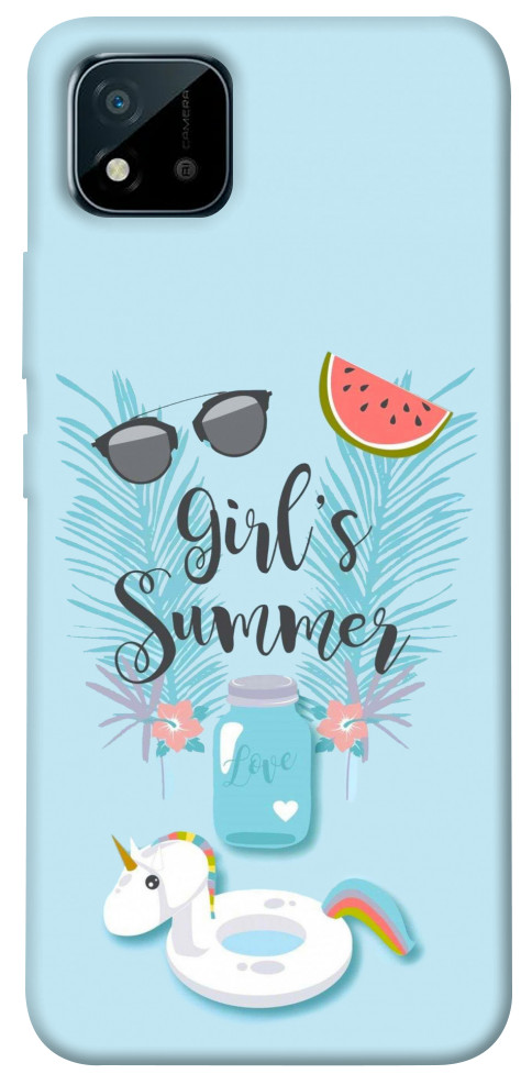 

Чехол Girls summer для Realme C20 1468459