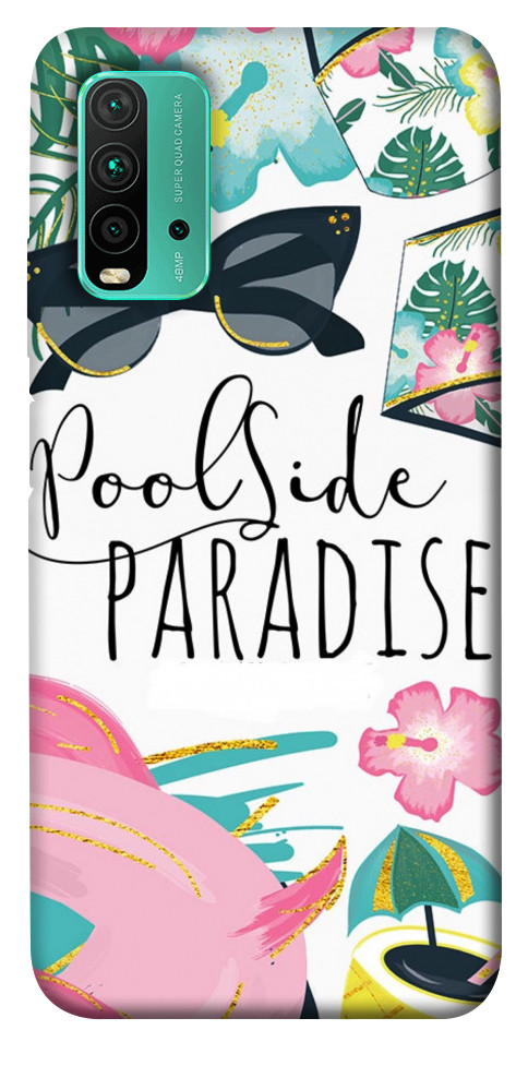 Чехол Poolside paradise для Xiaomi Redmi Note 9 4G