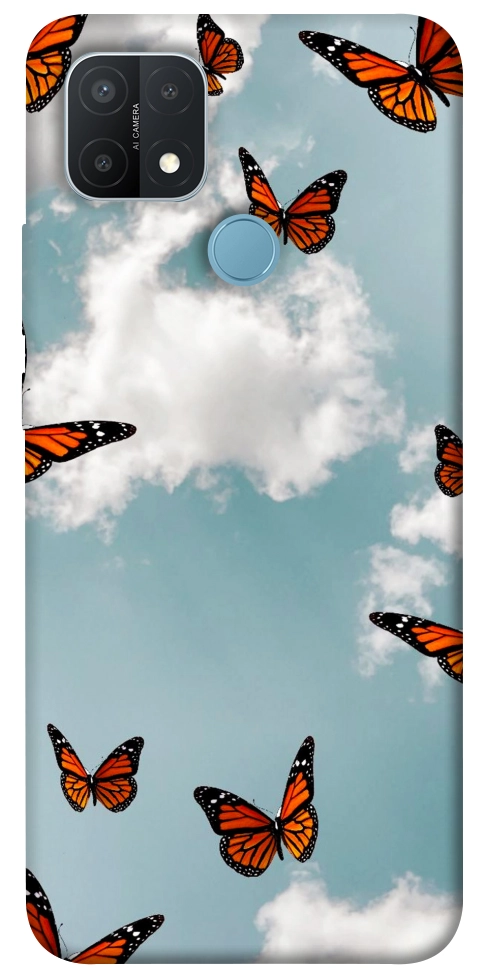 Чохол Summer butterfly для Oppo A15