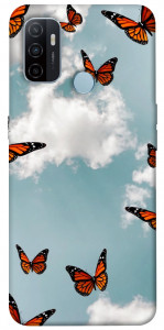 Чехол Summer butterfly для Oppo A33 (2020)