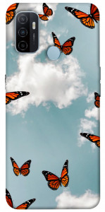 Чехол Summer butterfly для Oppo A53