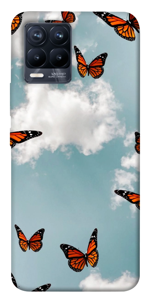 Чехол Summer butterfly для Realme 8