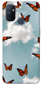 Чехол Summer butterfly для OnePlus Nord N100