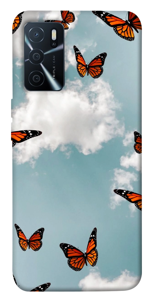 Чехол Summer butterfly для Oppo A16