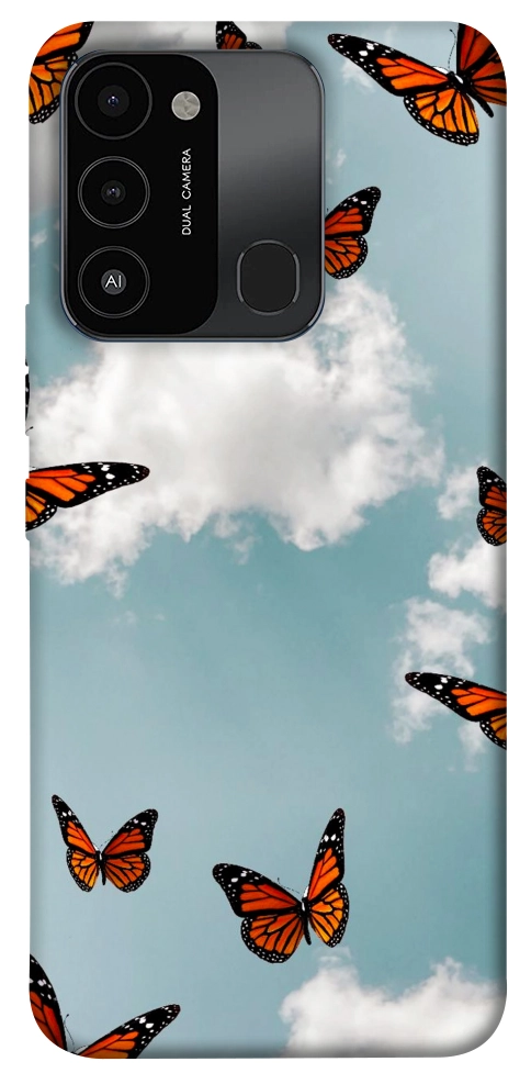 Чохол Summer butterfly для TECNO Spark 8C