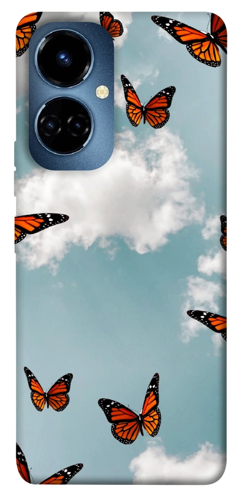 Чехол Summer butterfly для TECNO Camon 19 (CI6n)