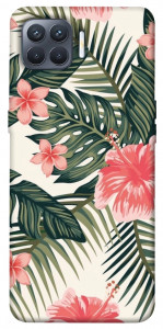 Чехол Tropic flowers для Oppo Reno 4 Lite