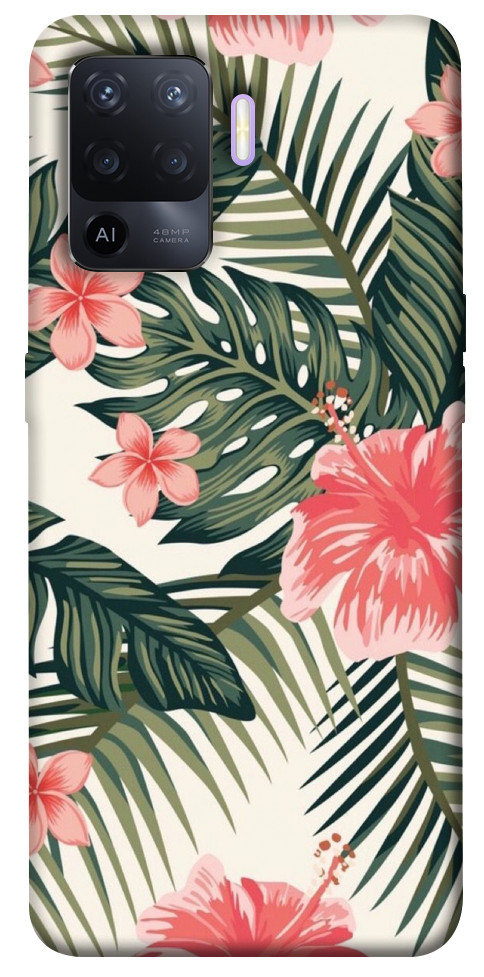 

Чехол Tropic flowers для Oppo A94 1469077