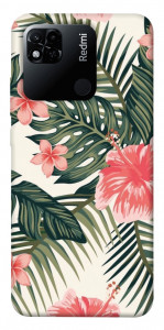Чехол Tropic flowers для Xiaomi Redmi 10A