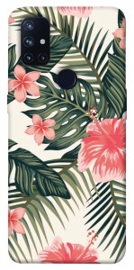 Чохол Tropic flowers для OnePlus Nord N10 5G