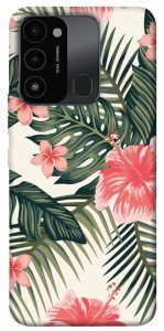 Чехол Tropic flowers для TECNO Spark 8C