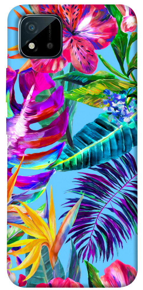 Чехол Watercolor flowers для Realme C20